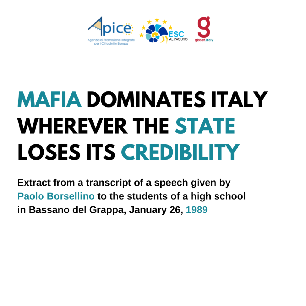 mafia dominates italy graphics with text